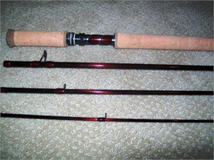 Spey Rod 4pc 7/8wt - Double Handle