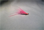 Pink Rubber Leg Crazy Charlie Bonefish Fly