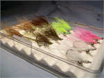 Rubber Leg Crazy Charlie Collection - 12 Bonefish Flies